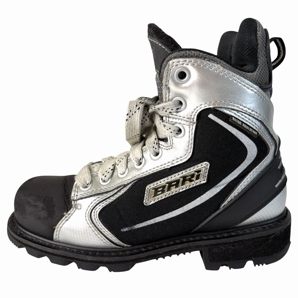 Bari Rookie Winter Boots Ice Hockey Style Youth Boys Size 6M Vibram Thinsulate